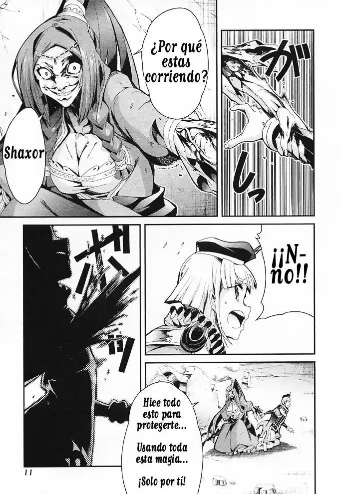 Drag-On Dragoon - Utahime Five Capítulo 11 - Página 11 en español