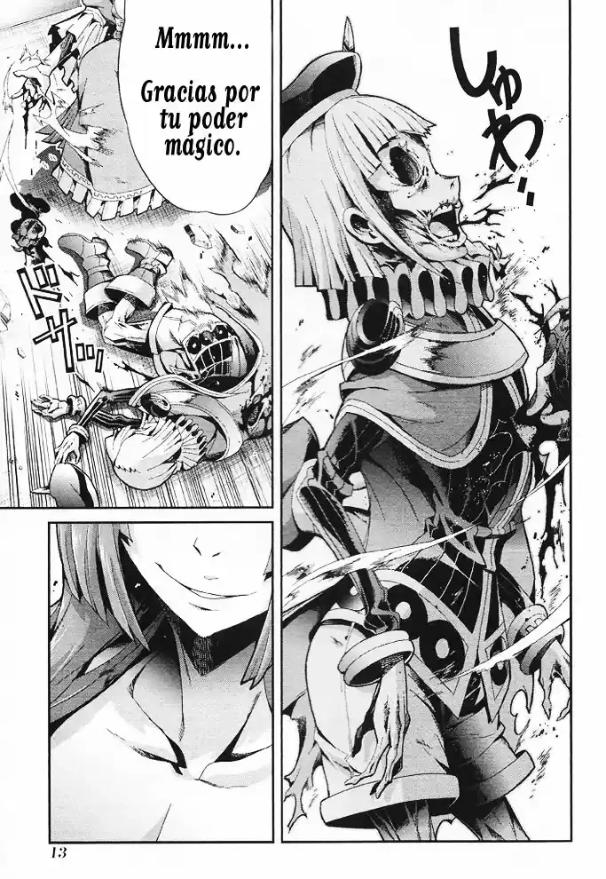 Drag-On Dragoon - Utahime Five Capítulo 11 - Página 13 en español