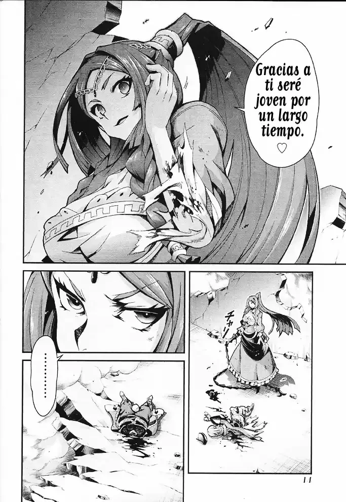 Drag-On Dragoon - Utahime Five Capítulo 11 - Página 14 en español