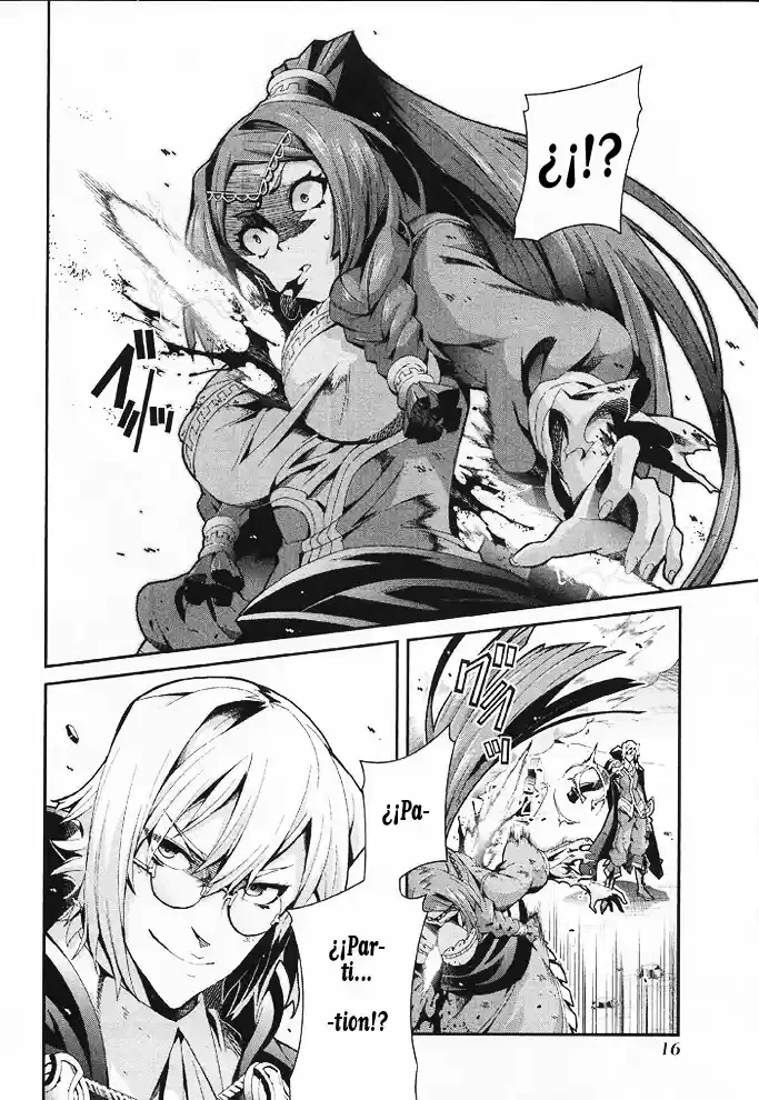 Drag-On Dragoon - Utahime Five Capítulo 11 - Página 16 en español