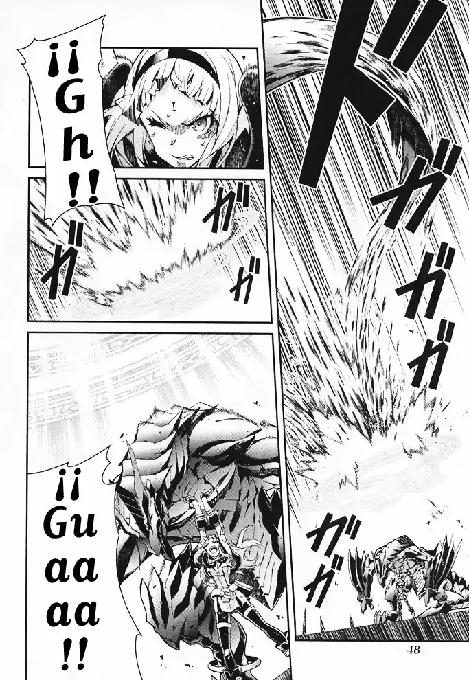 Drag-On Dragoon - Utahime Five Capítulo 12 - Página 15 en español