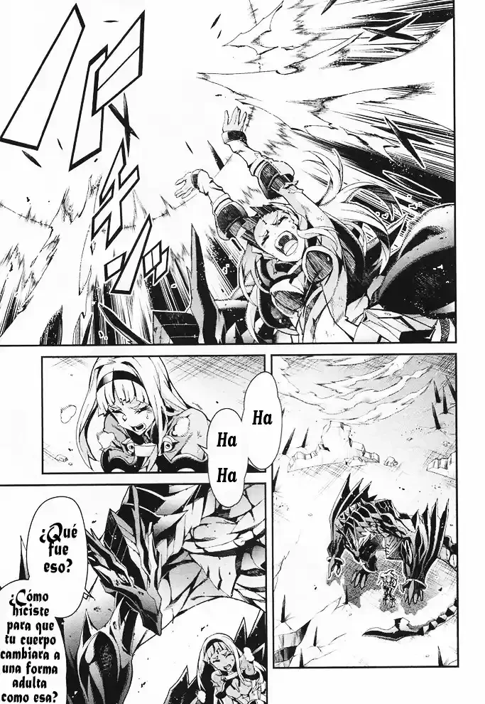 Drag-On Dragoon - Utahime Five Capítulo 12 - Página 16 en español