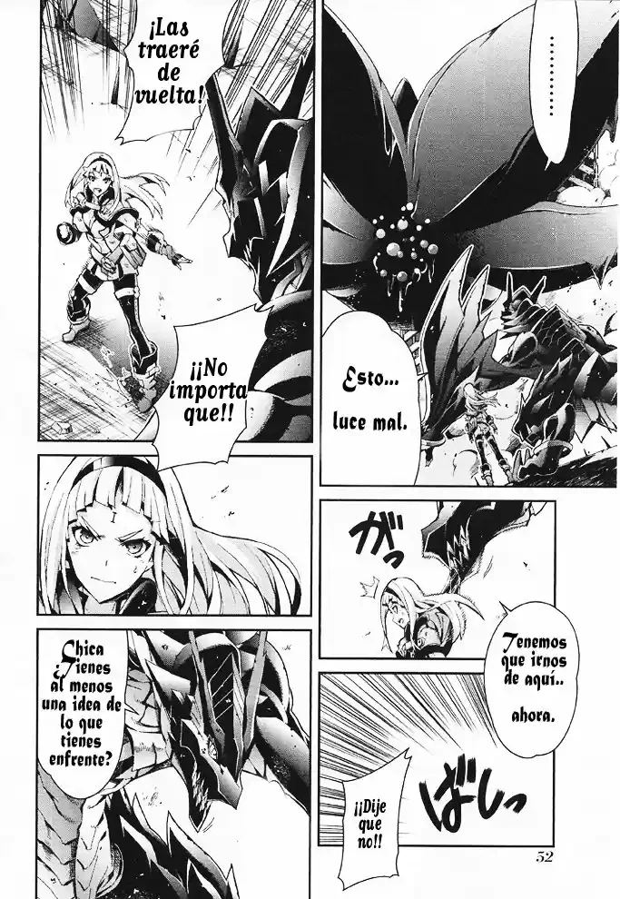 Drag-On Dragoon - Utahime Five Capítulo 12 - Página 19 en español