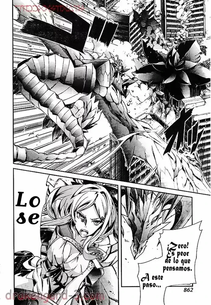 Drag-On Dragoon - Utahime Five Capítulo 12 - Página 23 en español