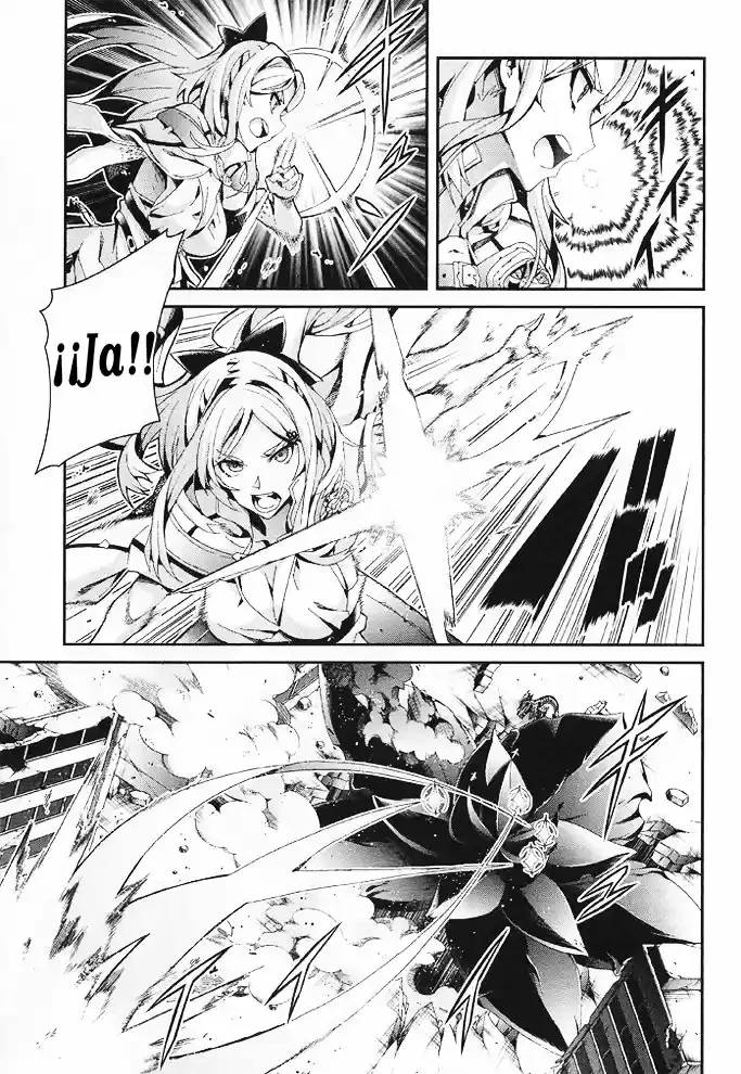 Drag-On Dragoon - Utahime Five Capítulo 12 - Página 24 en español