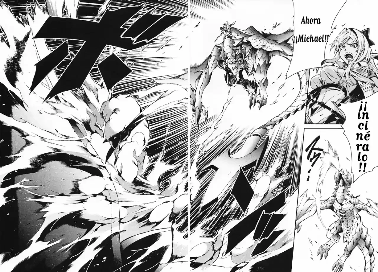 Drag-On Dragoon - Utahime Five Capítulo 12 - Página 27 en español