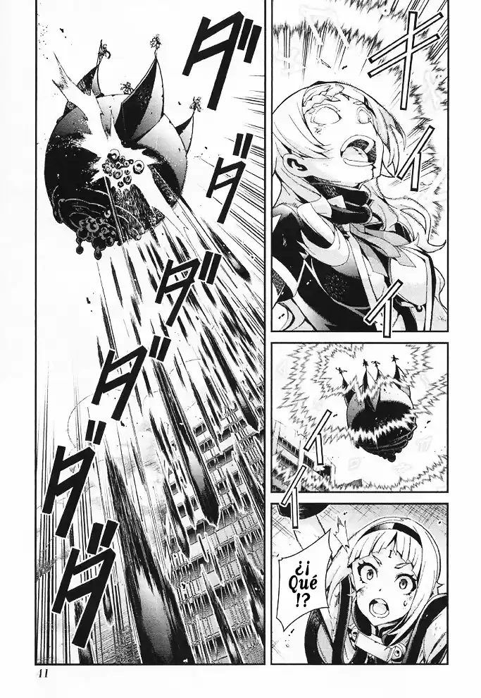 Drag-On Dragoon - Utahime Five Capítulo 12 - Página 8 en español