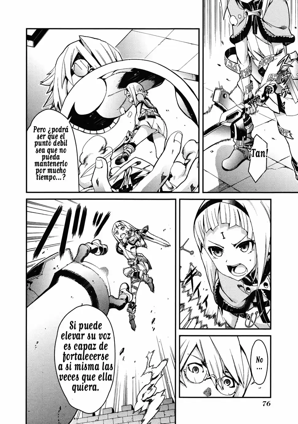 Drag-On Dragoon - Utahime Five Capítulo 2 - Página 19 en español