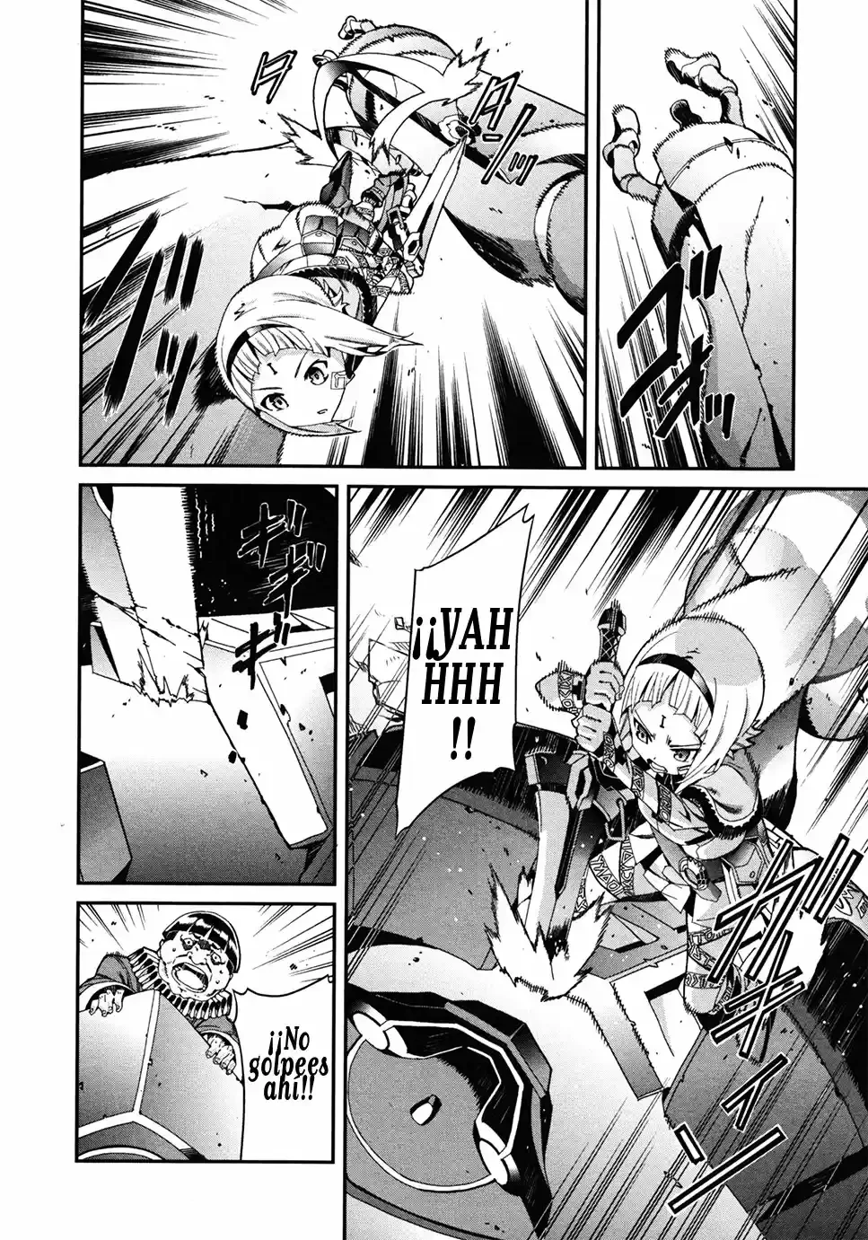 Drag-On Dragoon - Utahime Five Capítulo 2 - Página 21 en español