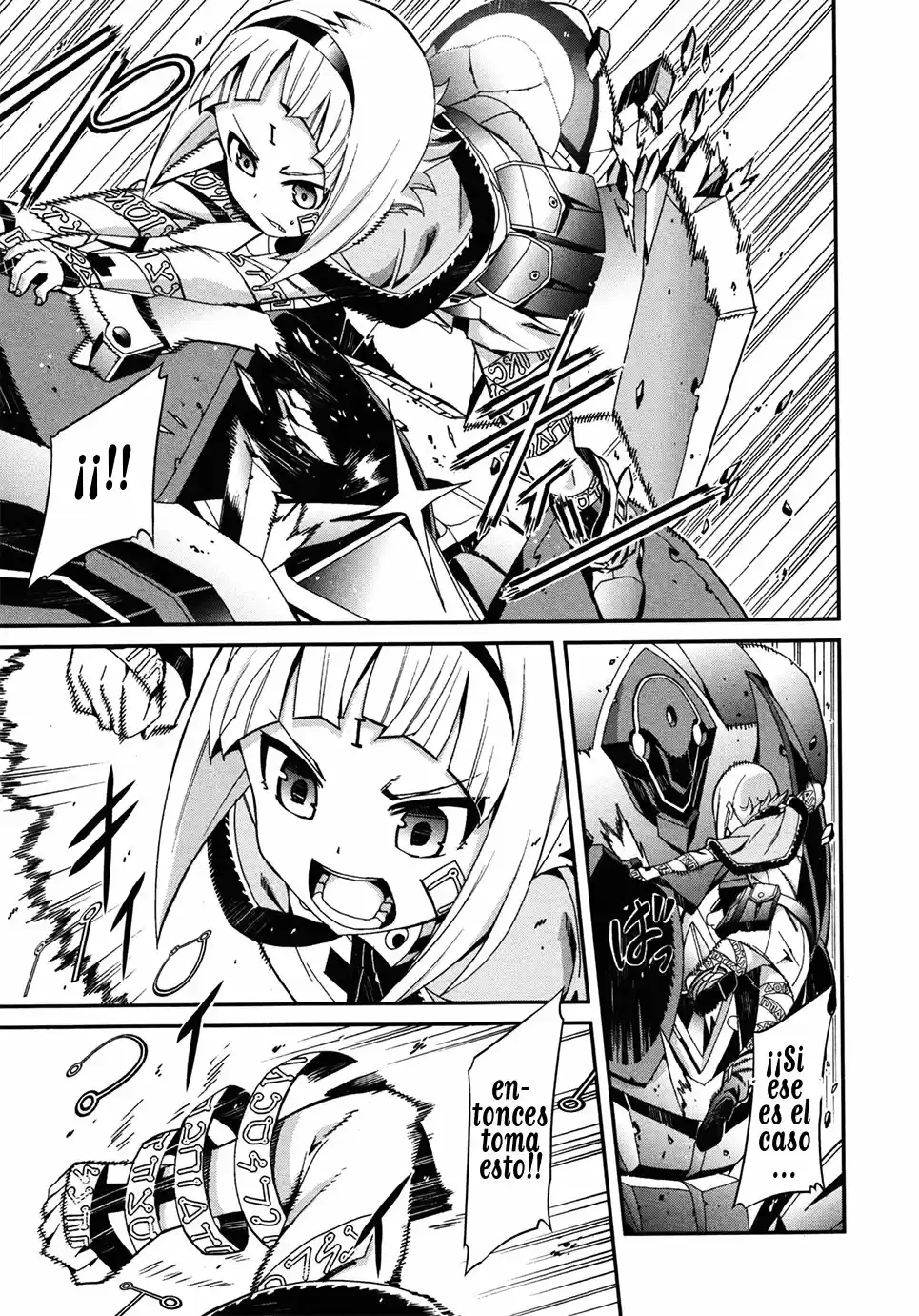 Drag-On Dragoon - Utahime Five Capítulo 2 - Página 22 en español