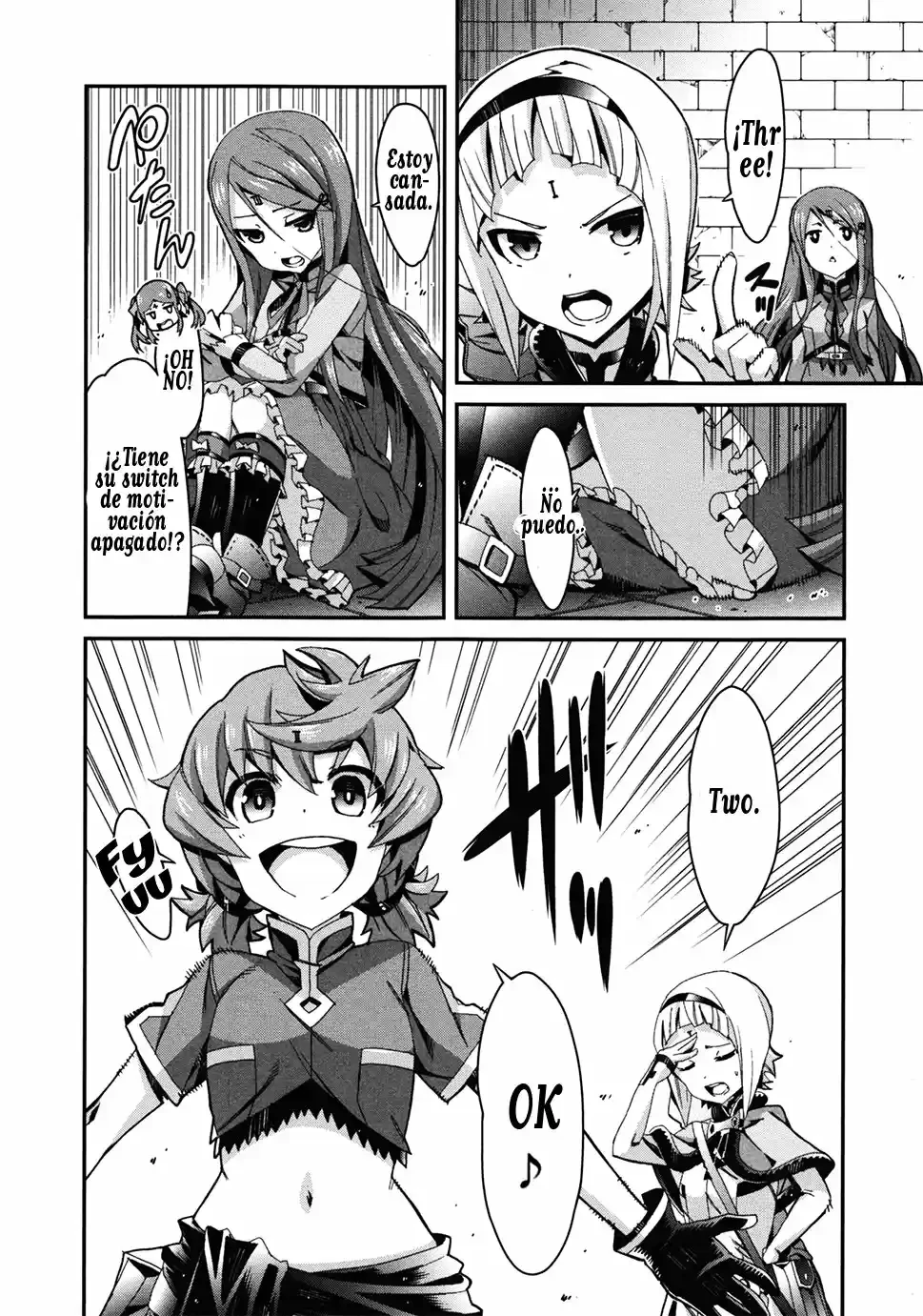 Drag-On Dragoon - Utahime Five Capítulo 2 - Página 3 en español