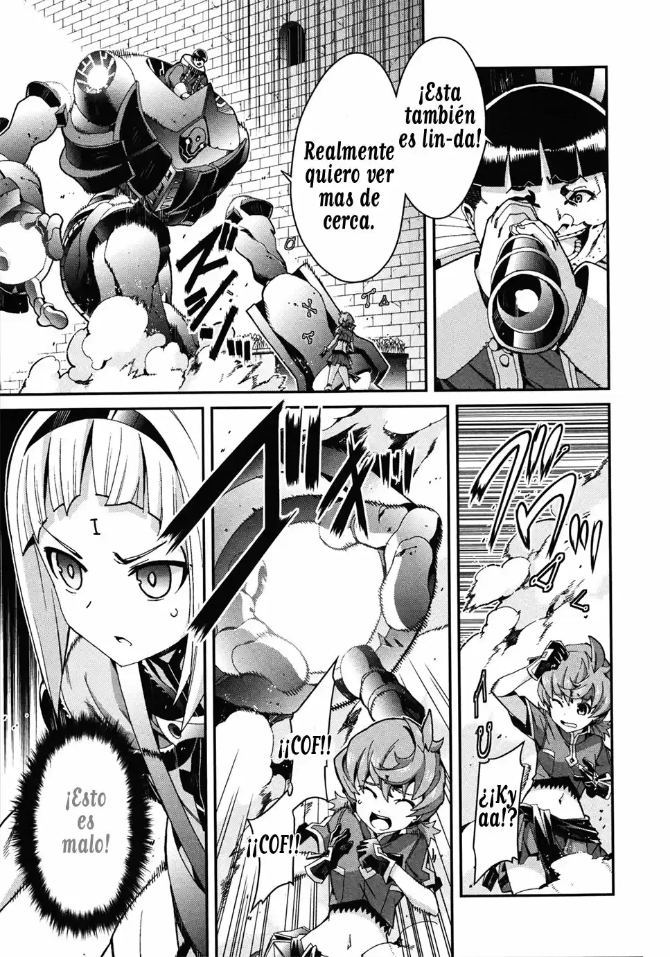 Drag-On Dragoon - Utahime Five Capítulo 2 - Página 4 en español