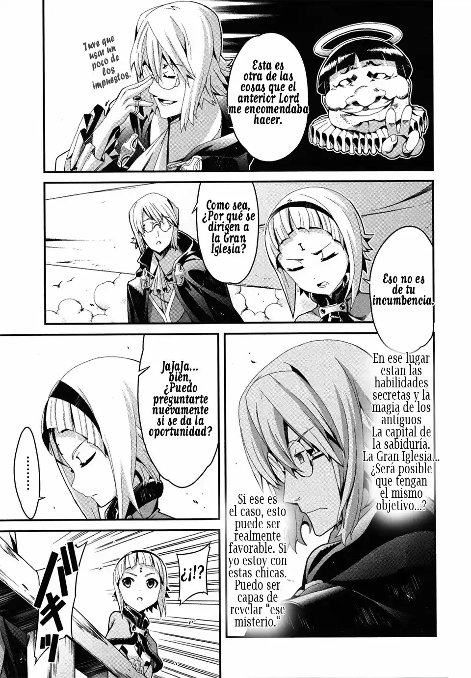 Drag-On Dragoon - Utahime Five Capítulo 3 - Página 11 en español
