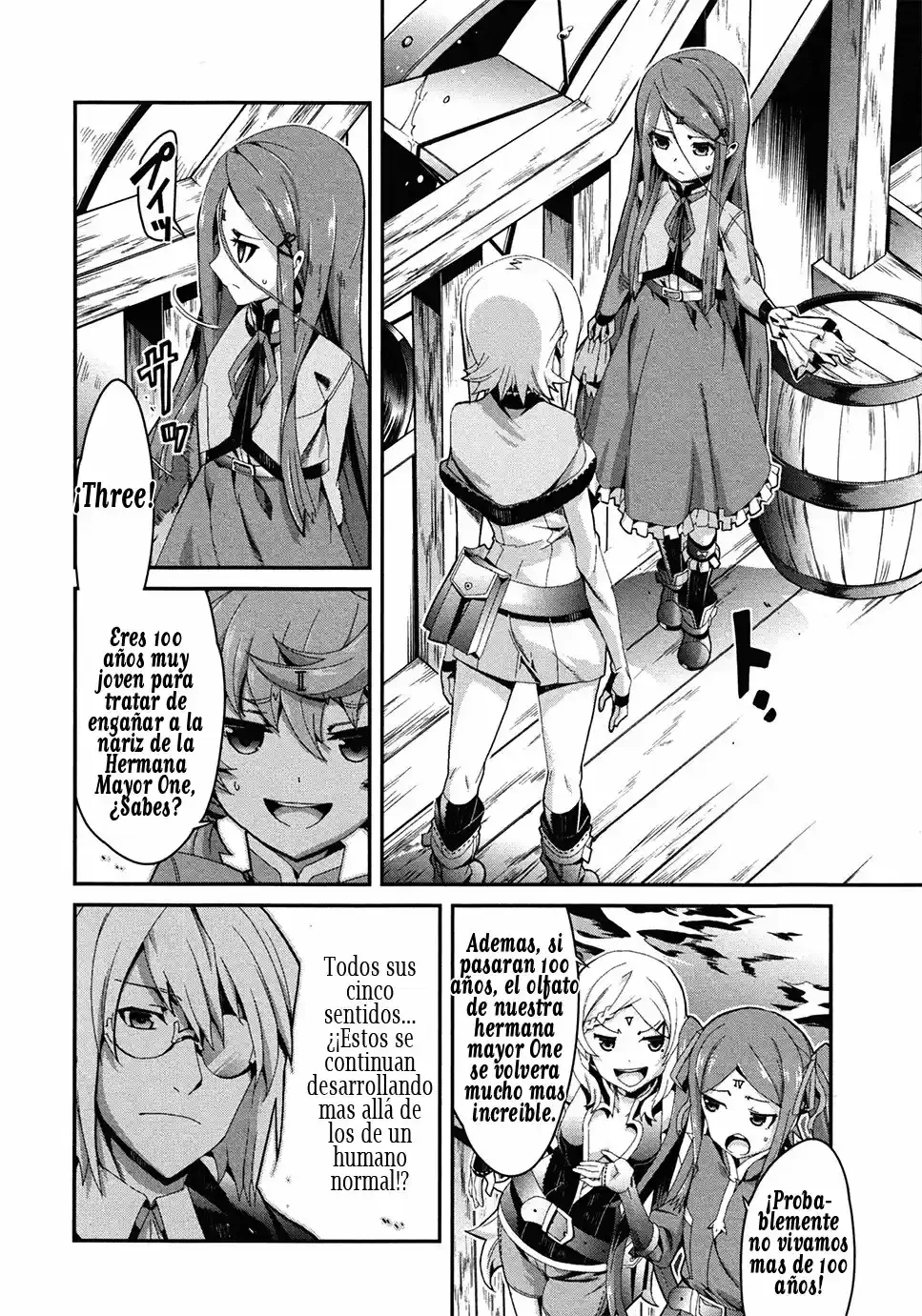 Drag-On Dragoon - Utahime Five Capítulo 3 - Página 14 en español