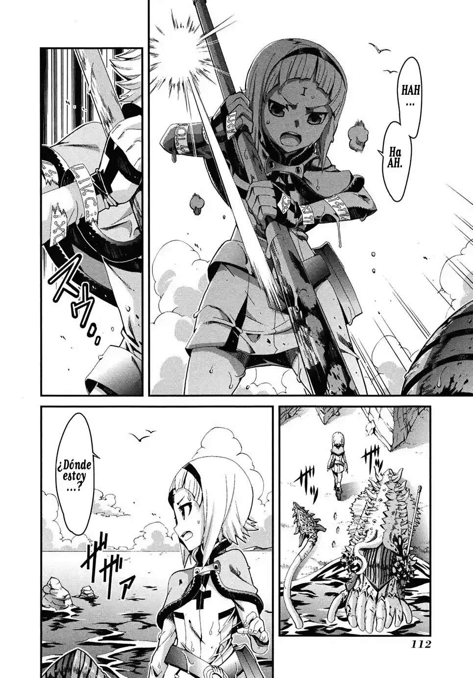 Drag-On Dragoon - Utahime Five Capítulo 3 - Página 24 en español