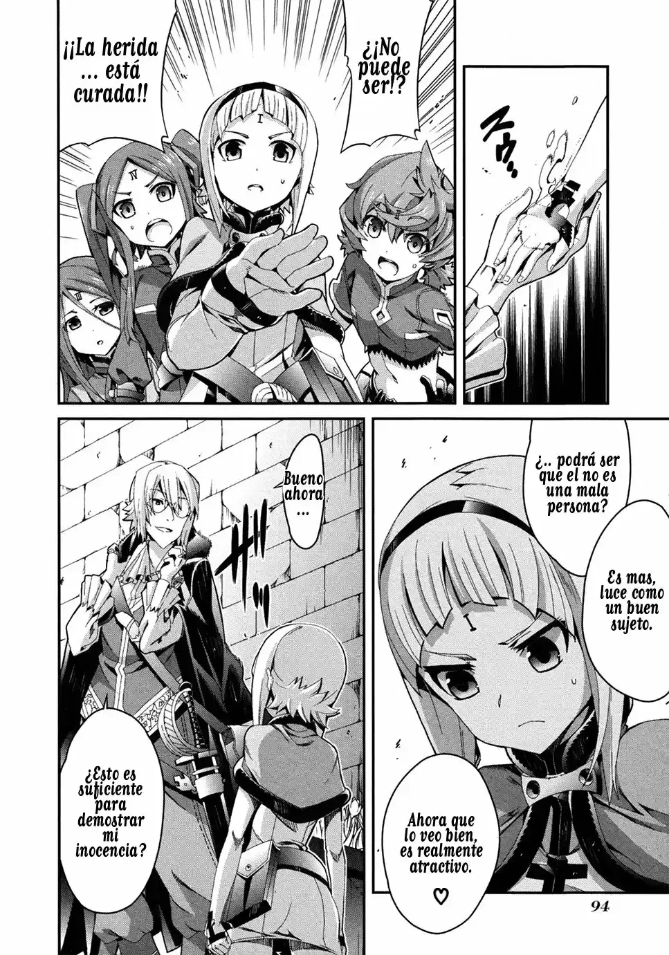 Drag-On Dragoon - Utahime Five Capítulo 3 - Página 7 en español