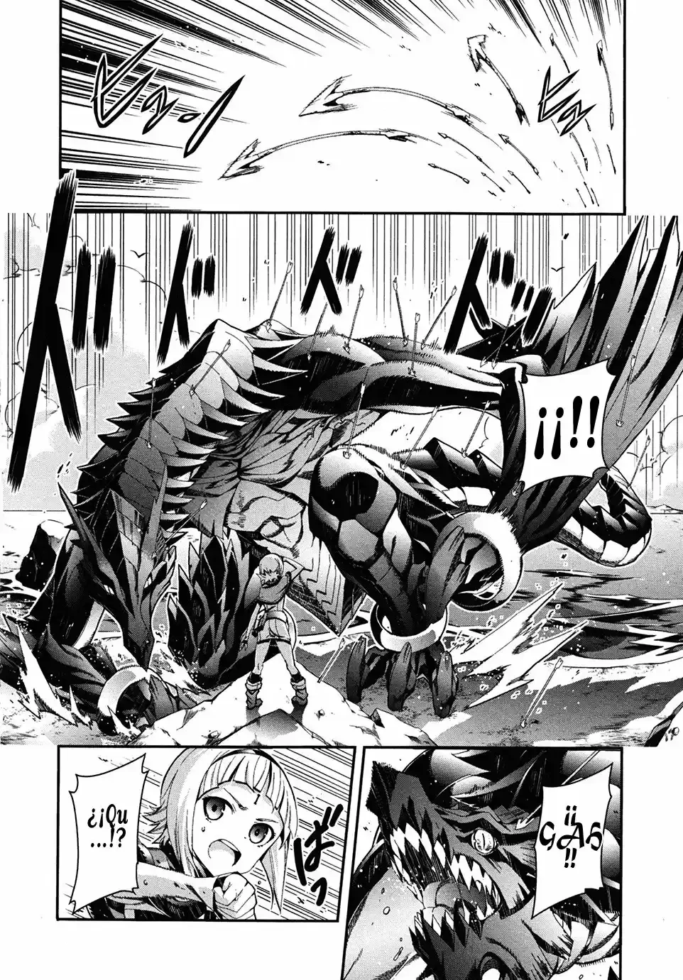 Drag-On Dragoon - Utahime Five Capítulo 4 - Página 13 en español