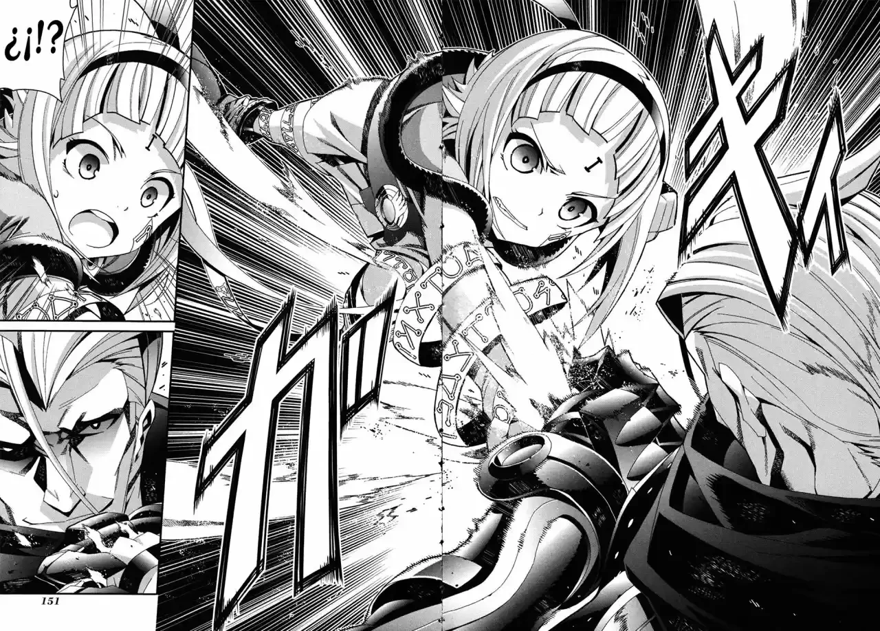 Drag-On Dragoon - Utahime Five Capítulo 4 - Página 33 en español