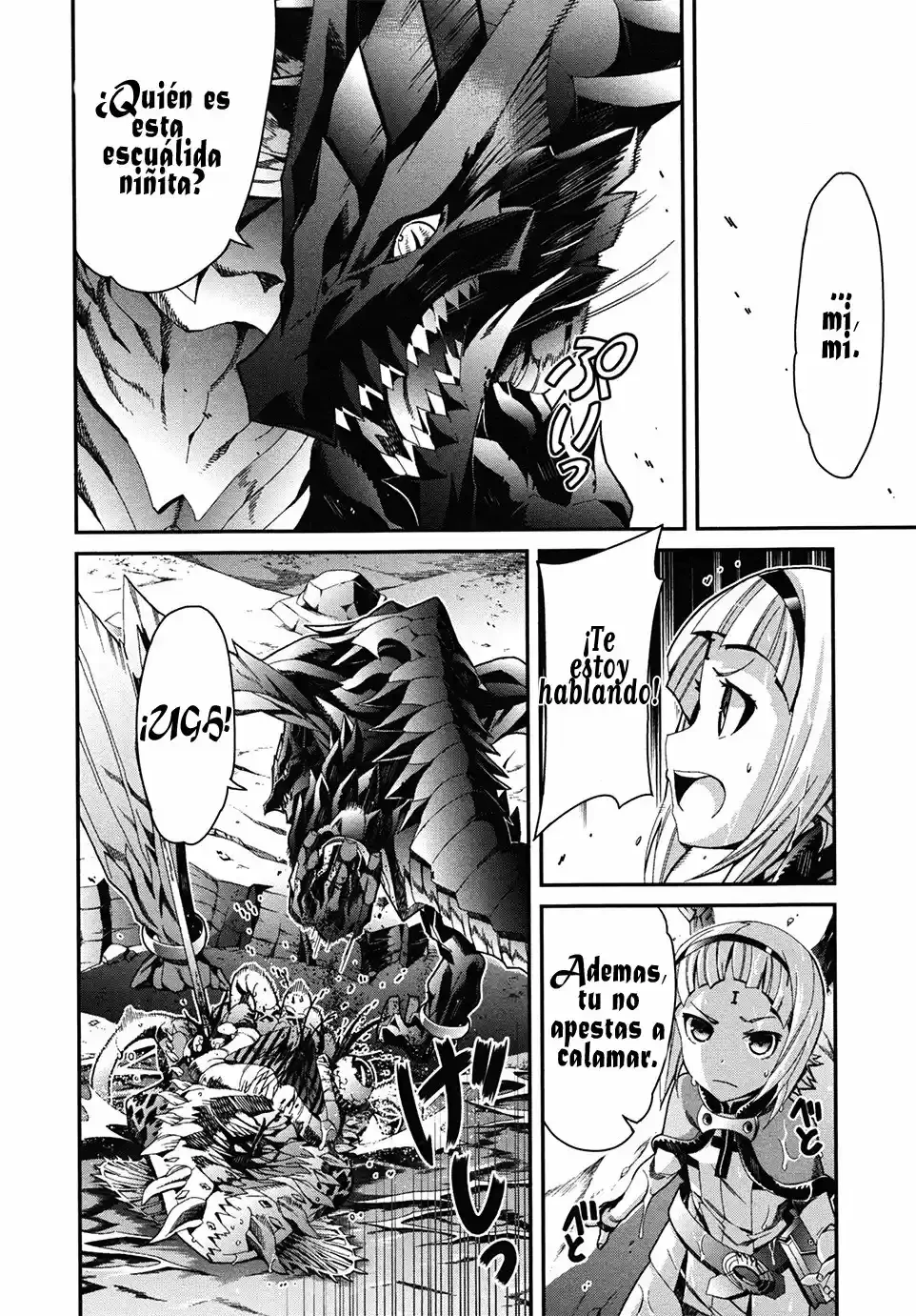 Drag-On Dragoon - Utahime Five Capítulo 4 - Página 4 en español