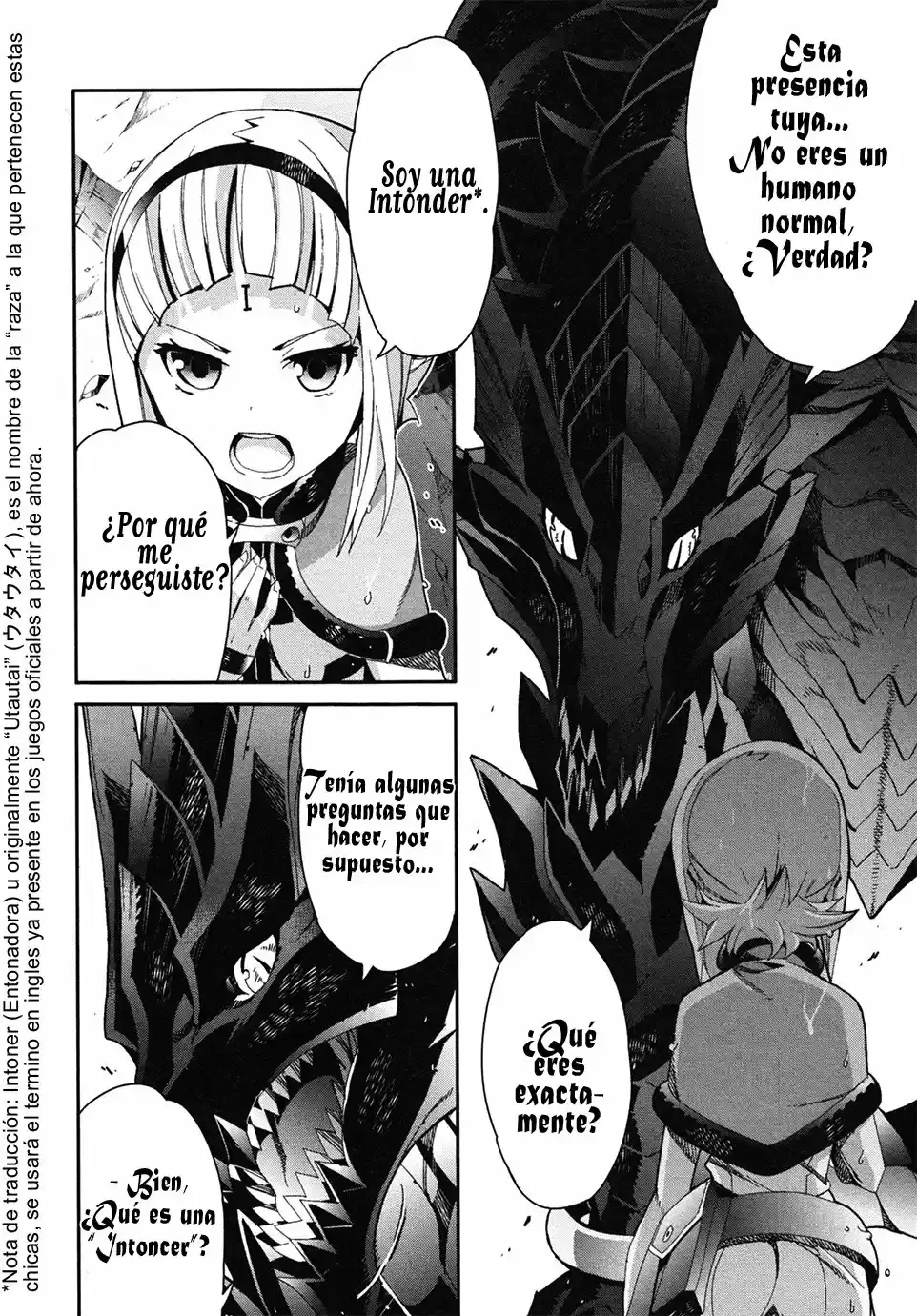 Drag-On Dragoon - Utahime Five Capítulo 4 - Página 6 en español