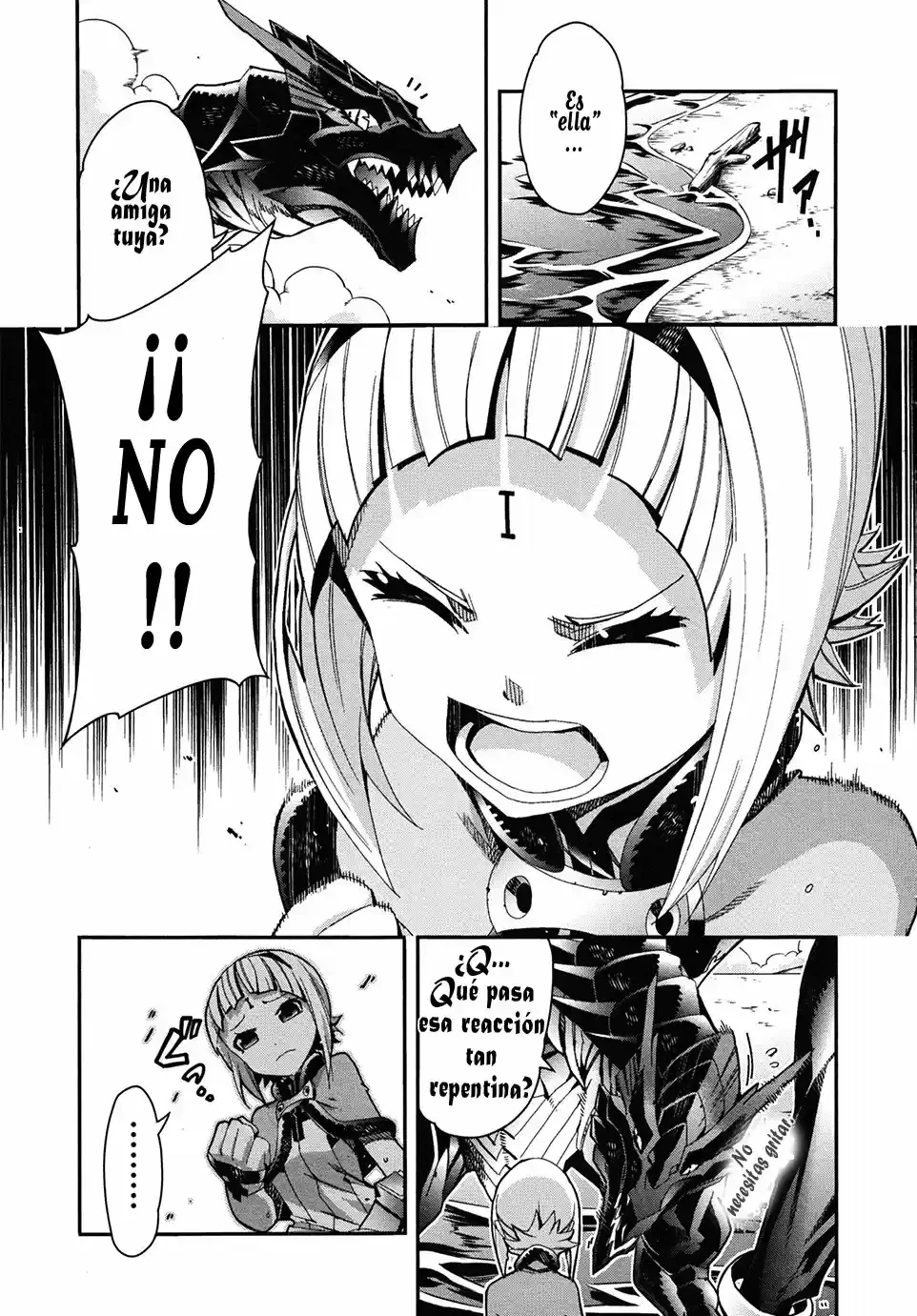 Drag-On Dragoon - Utahime Five Capítulo 4 - Página 9 en español
