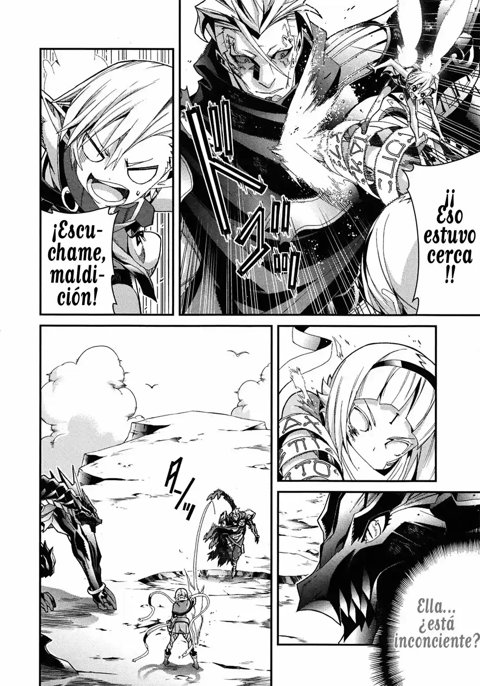 Drag-On Dragoon - Utahime Five Capítulo 5 - Página 25 en español