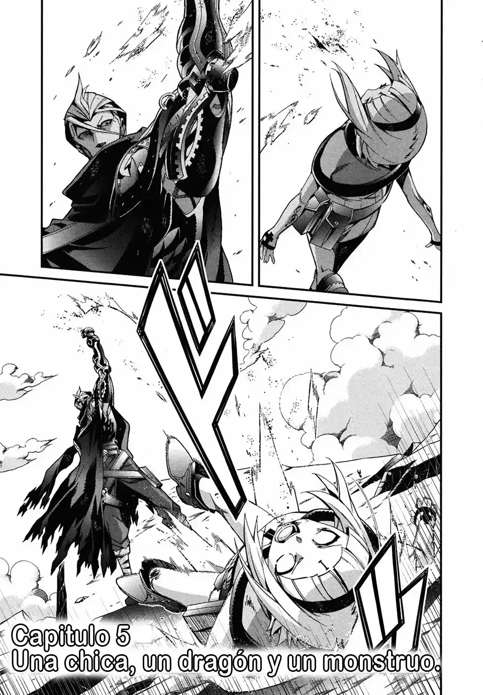 Drag-On Dragoon - Utahime Five Capítulo 5 - Página 3 en español