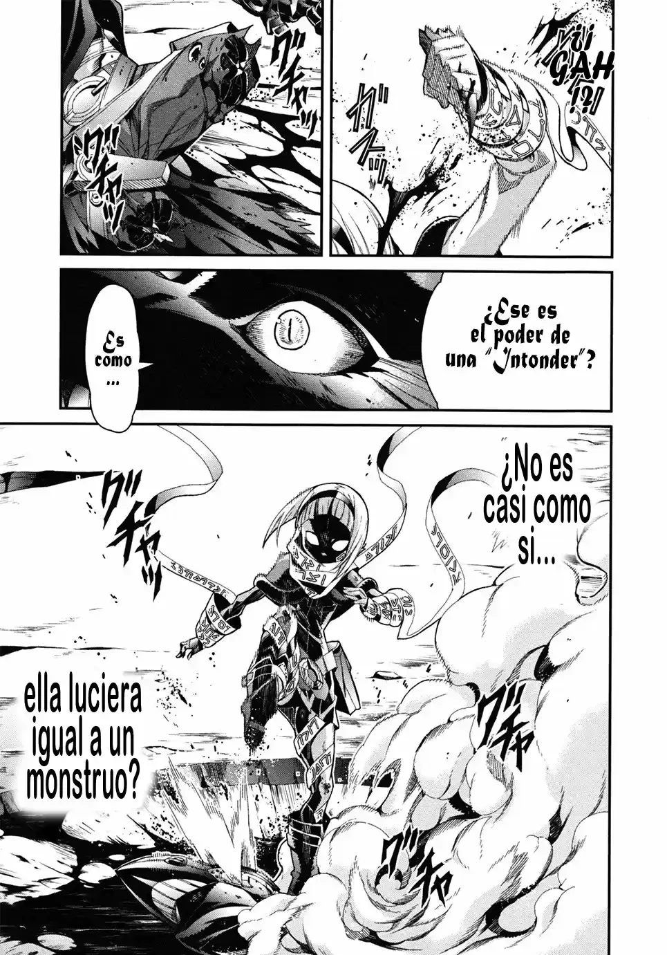 Drag-On Dragoon - Utahime Five Capítulo 5 - Página 32 en español