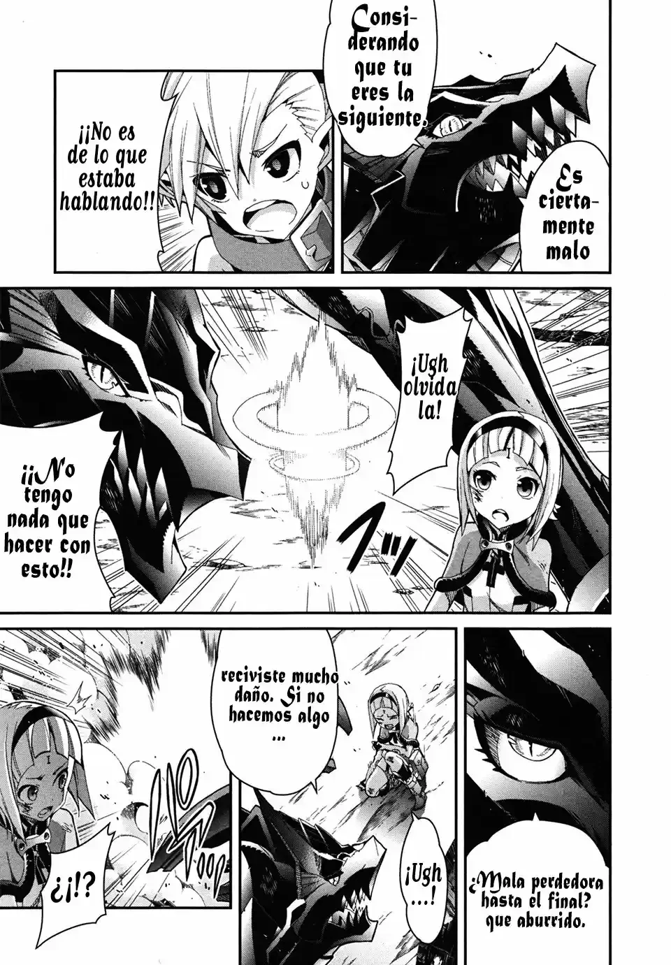 Drag-On Dragoon - Utahime Five Capítulo 5 - Página 36 en español