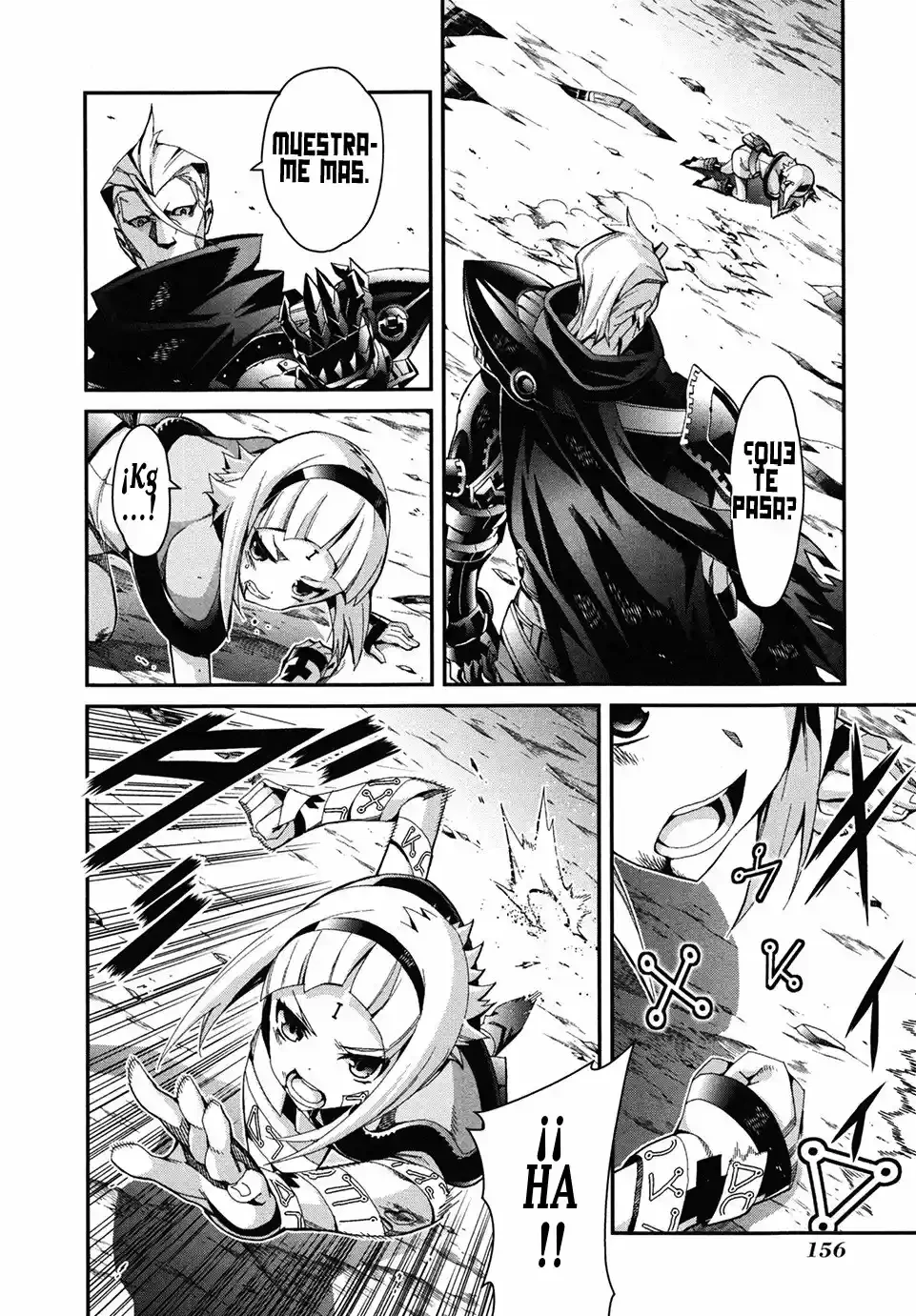 Drag-On Dragoon - Utahime Five Capítulo 5 - Página 4 en español