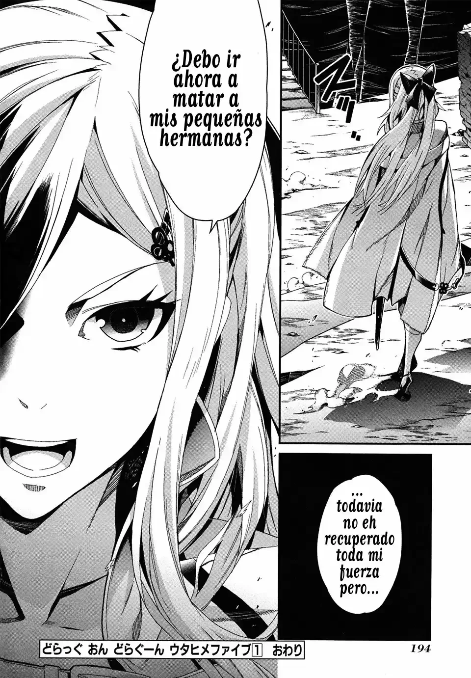 Drag-On Dragoon - Utahime Five Capítulo 5 - Página 41 en español