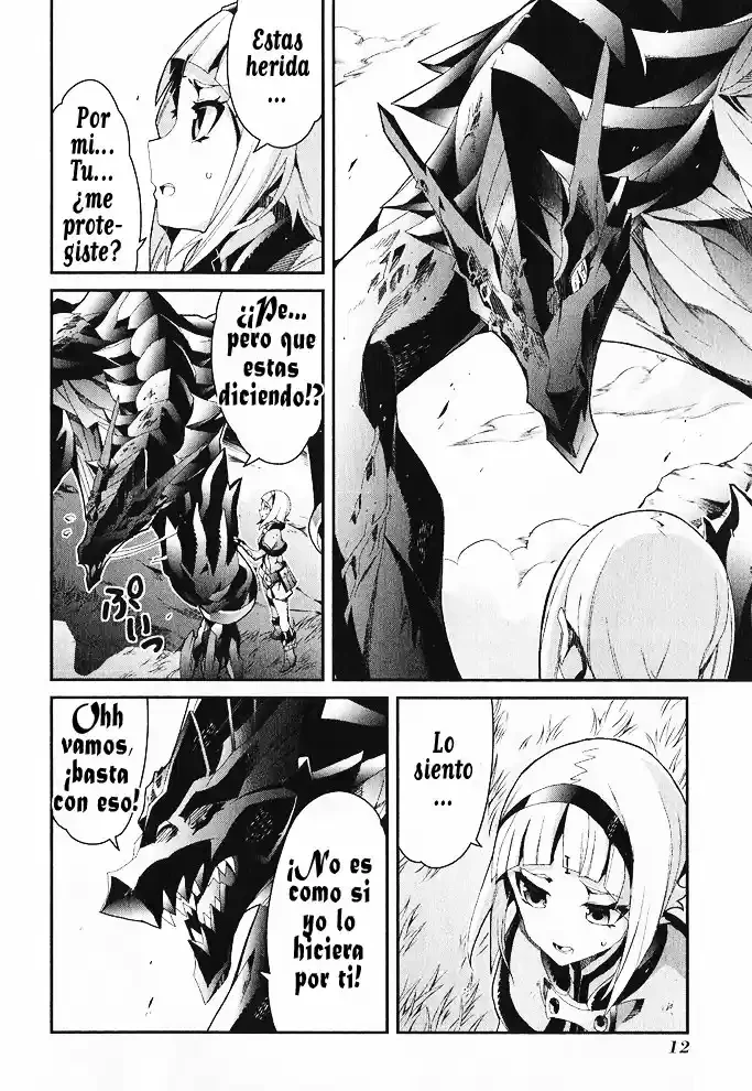 Drag-On Dragoon - Utahime Five Capítulo 6 - Página 14 en español