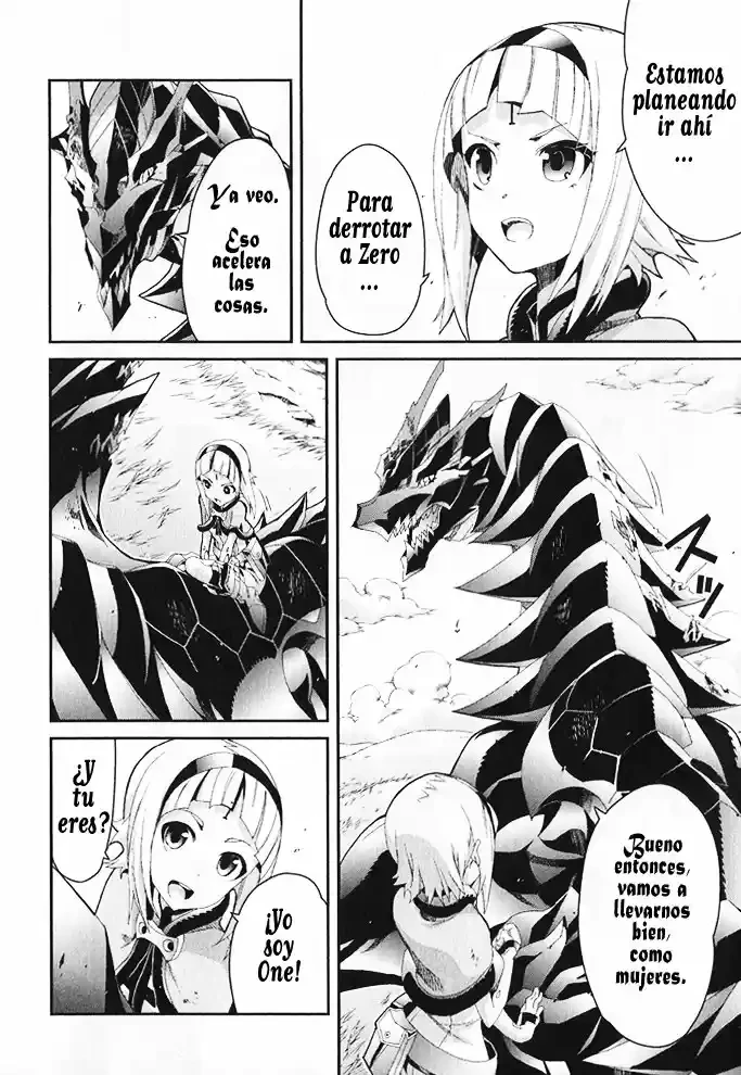 Drag-On Dragoon - Utahime Five Capítulo 6 - Página 23 en español