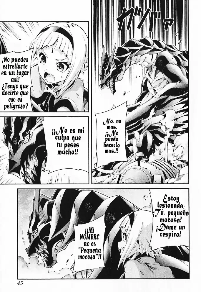 Drag-On Dragoon - Utahime Five Capítulo 7 - Página 12 en español
