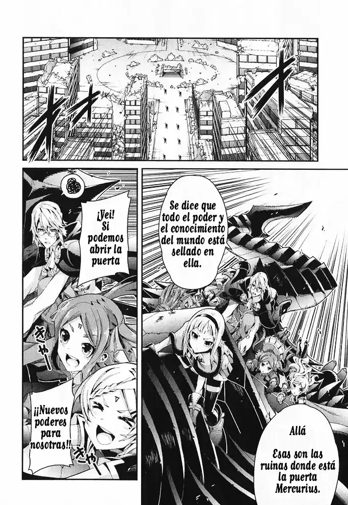 Drag-On Dragoon - Utahime Five Capítulo 8 - Página 14 en español