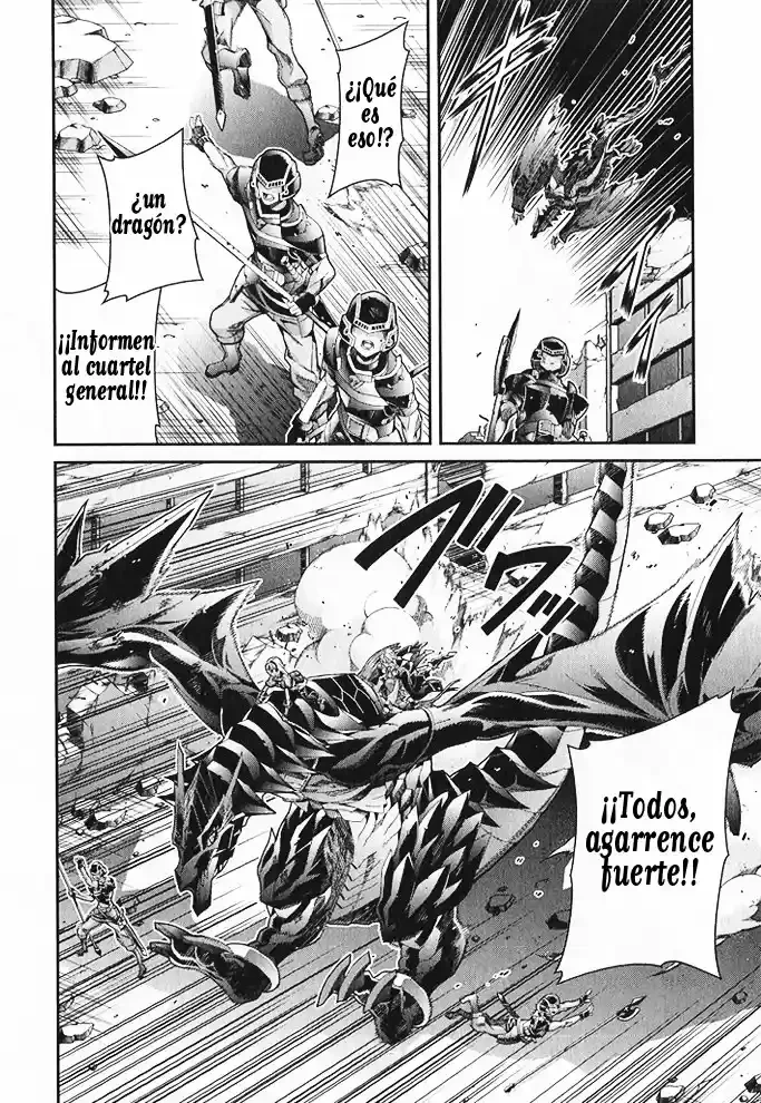 Drag-On Dragoon - Utahime Five Capítulo 8 - Página 17 en español