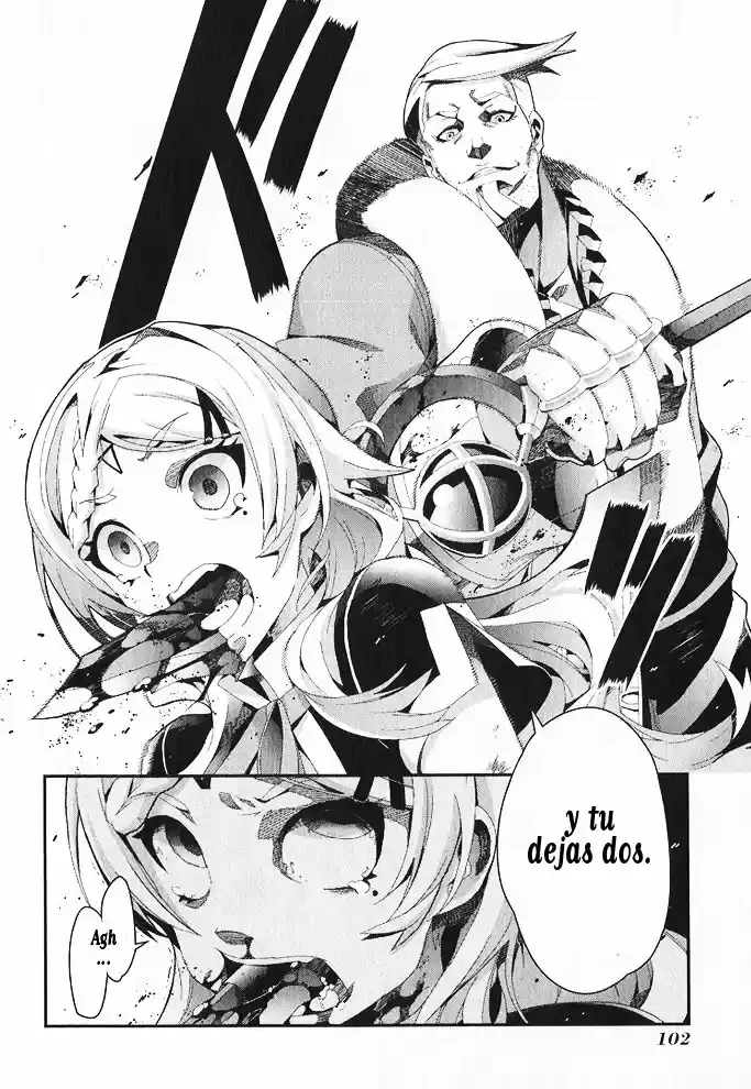 Drag-On Dragoon - Utahime Five Capítulo 9 - Página 20 en español