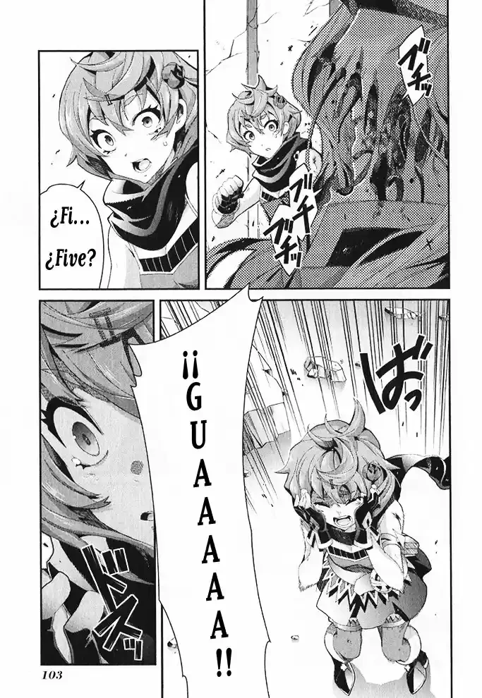 Drag-On Dragoon - Utahime Five Capítulo 9 - Página 21 en español