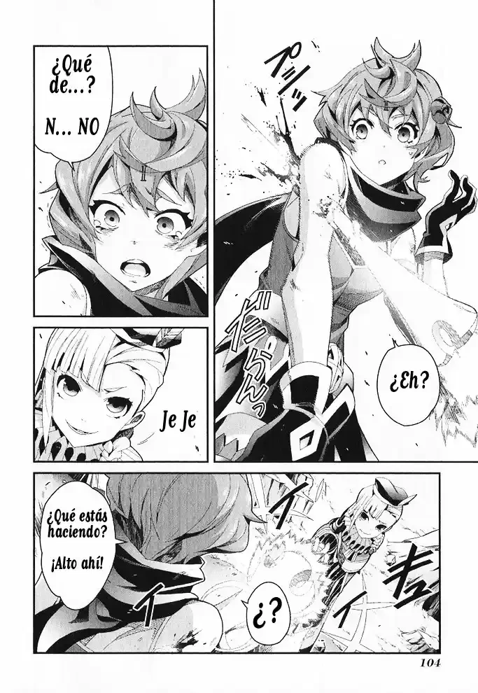 Drag-On Dragoon - Utahime Five Capítulo 9 - Página 22 en español
