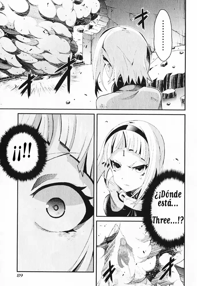 Drag-On Dragoon - Utahime Five Capítulo 9 - Página 8 en español