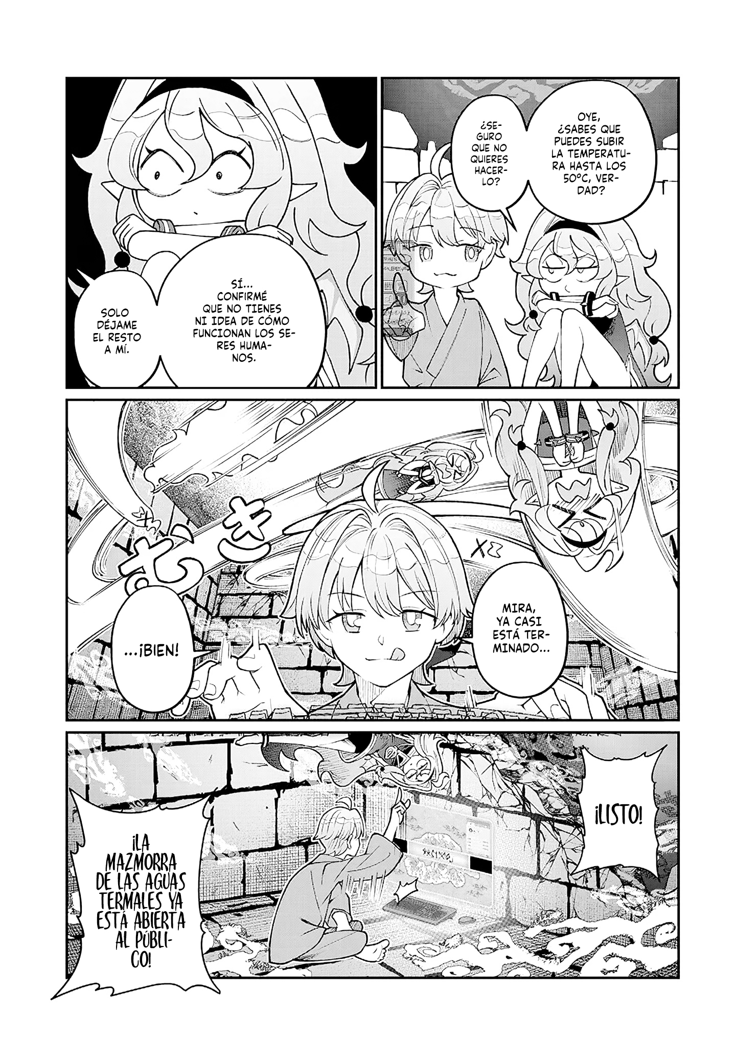 Isekai Tensei Dungeon Master: Onsen Dungeon o Tsukuru Capítulo 1 - Página 25 en español