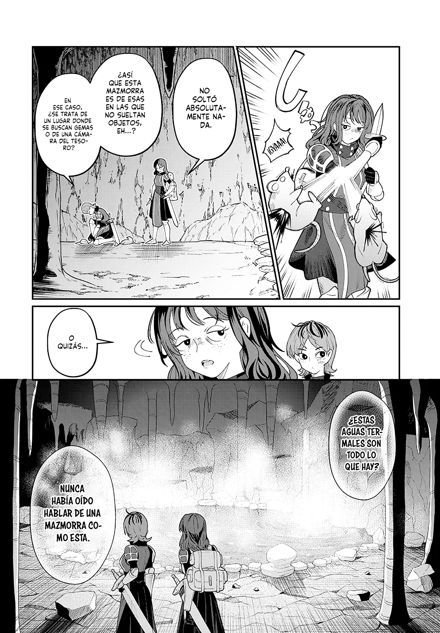 Isekai Tensei Dungeon Master: Onsen Dungeon o Tsukuru Capítulo 1 - Página 32 en español
