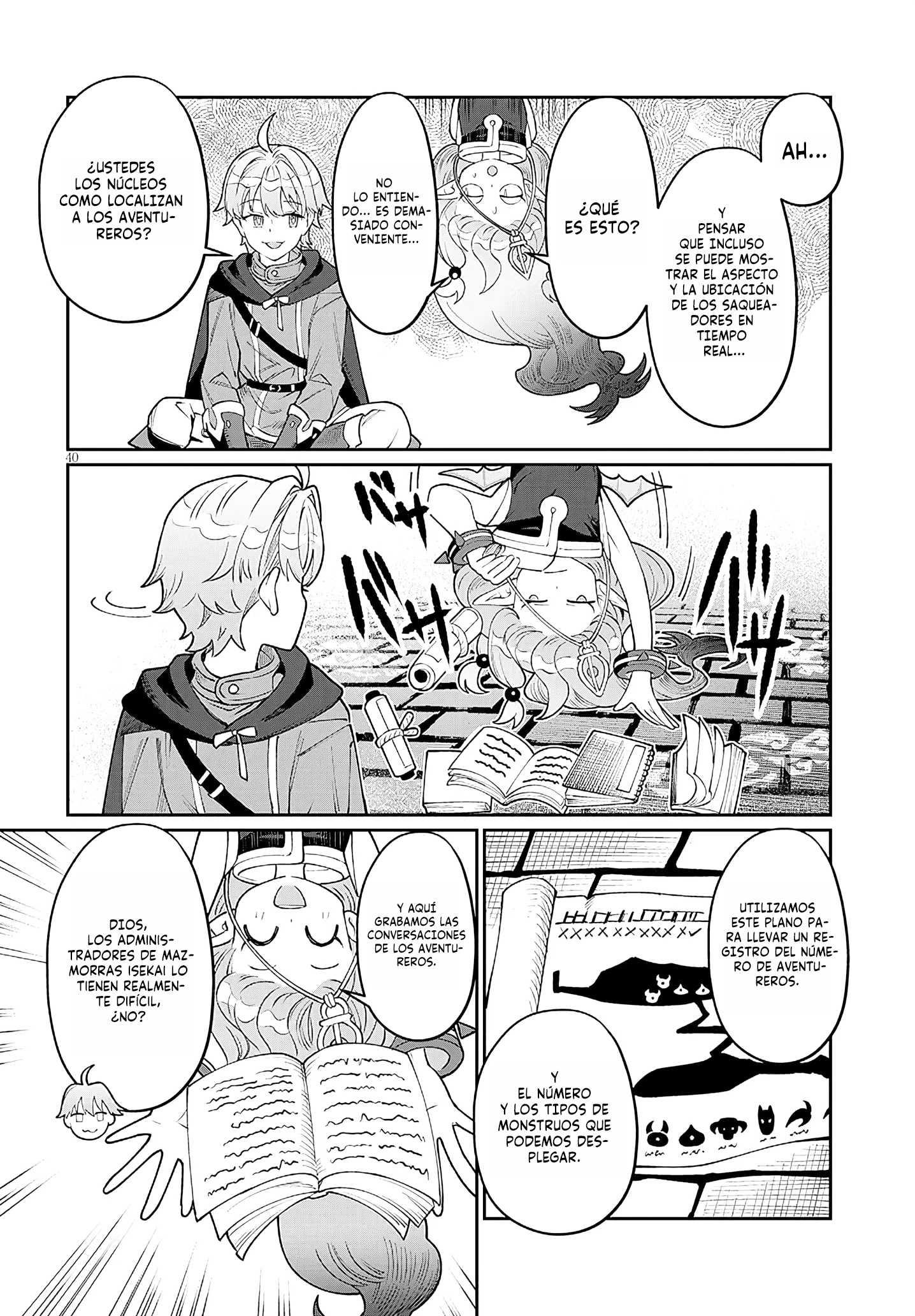 Isekai Tensei Dungeon Master: Onsen Dungeon o Tsukuru Capítulo 1 - Página 40 en español