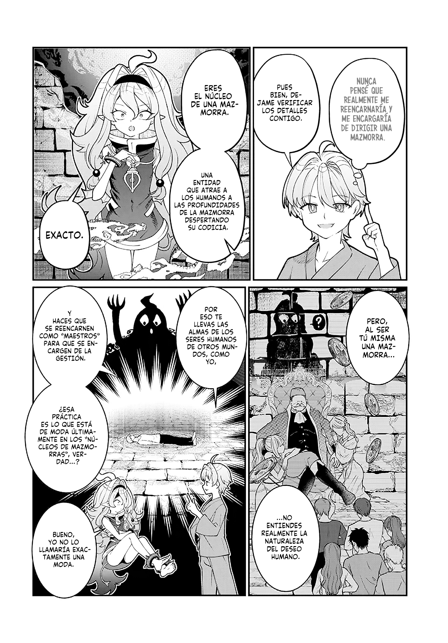 Isekai Tensei Dungeon Master: Onsen Dungeon o Tsukuru Capítulo 1 - Página 8 en español