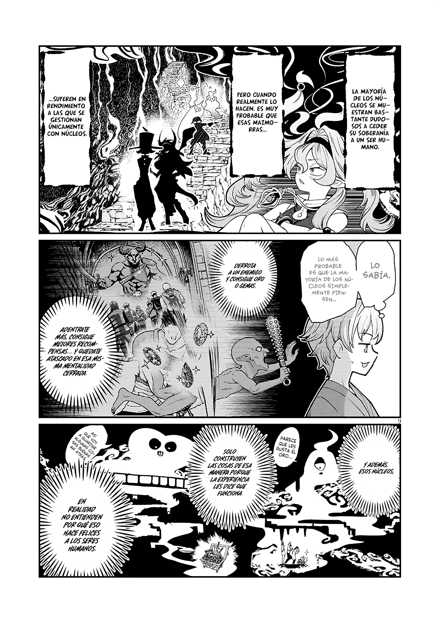 Isekai Tensei Dungeon Master: Onsen Dungeon o Tsukuru Capítulo 1 - Página 9 en español