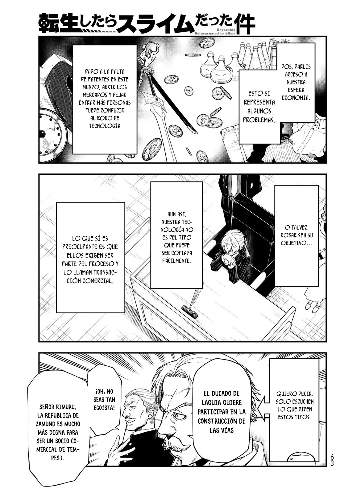 Aquella vez que me convertí en Slime Capítulo 123 - Página 18 en español