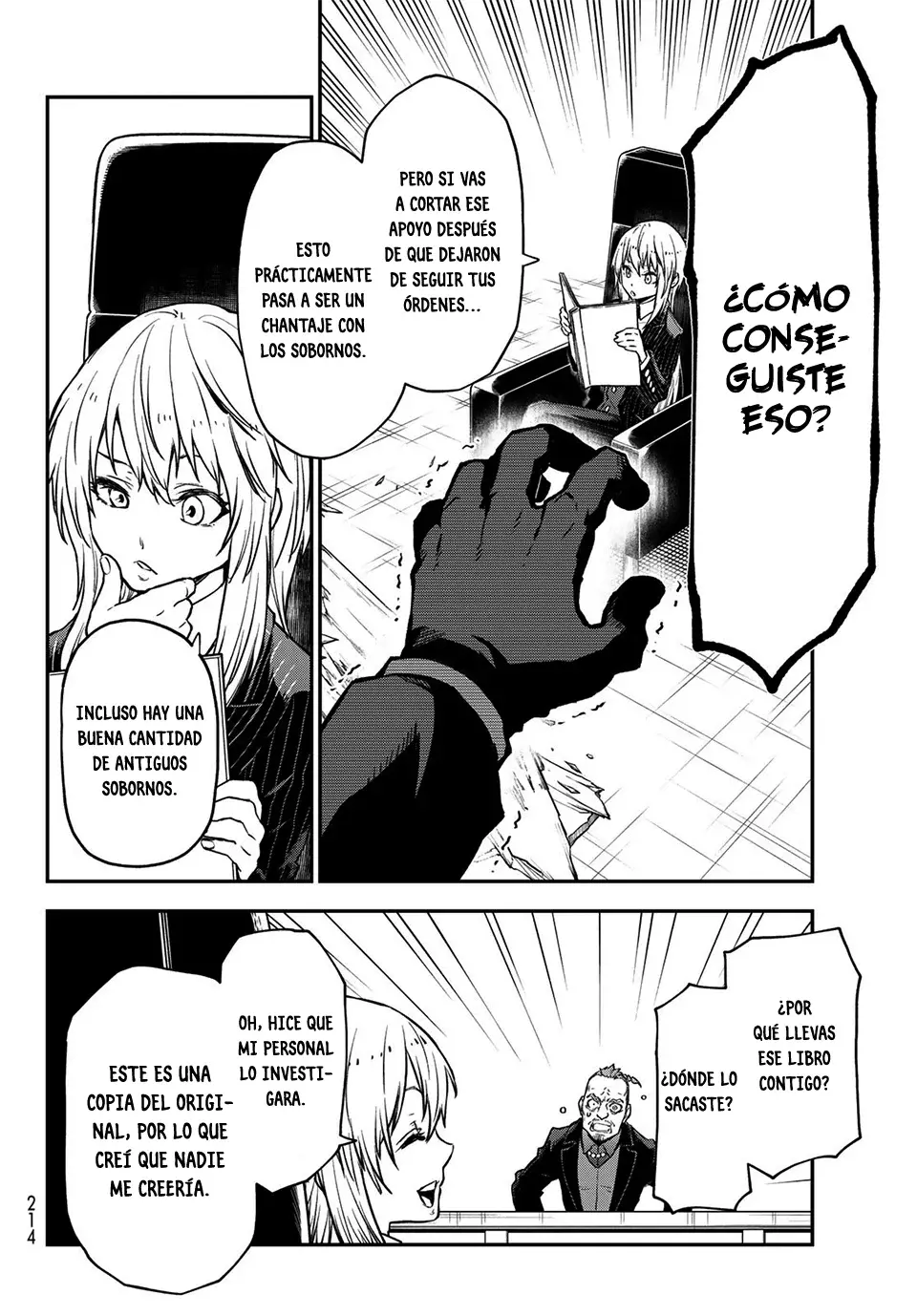 Aquella vez que me convertí en Slime Capítulo 124 - Página 9 en español