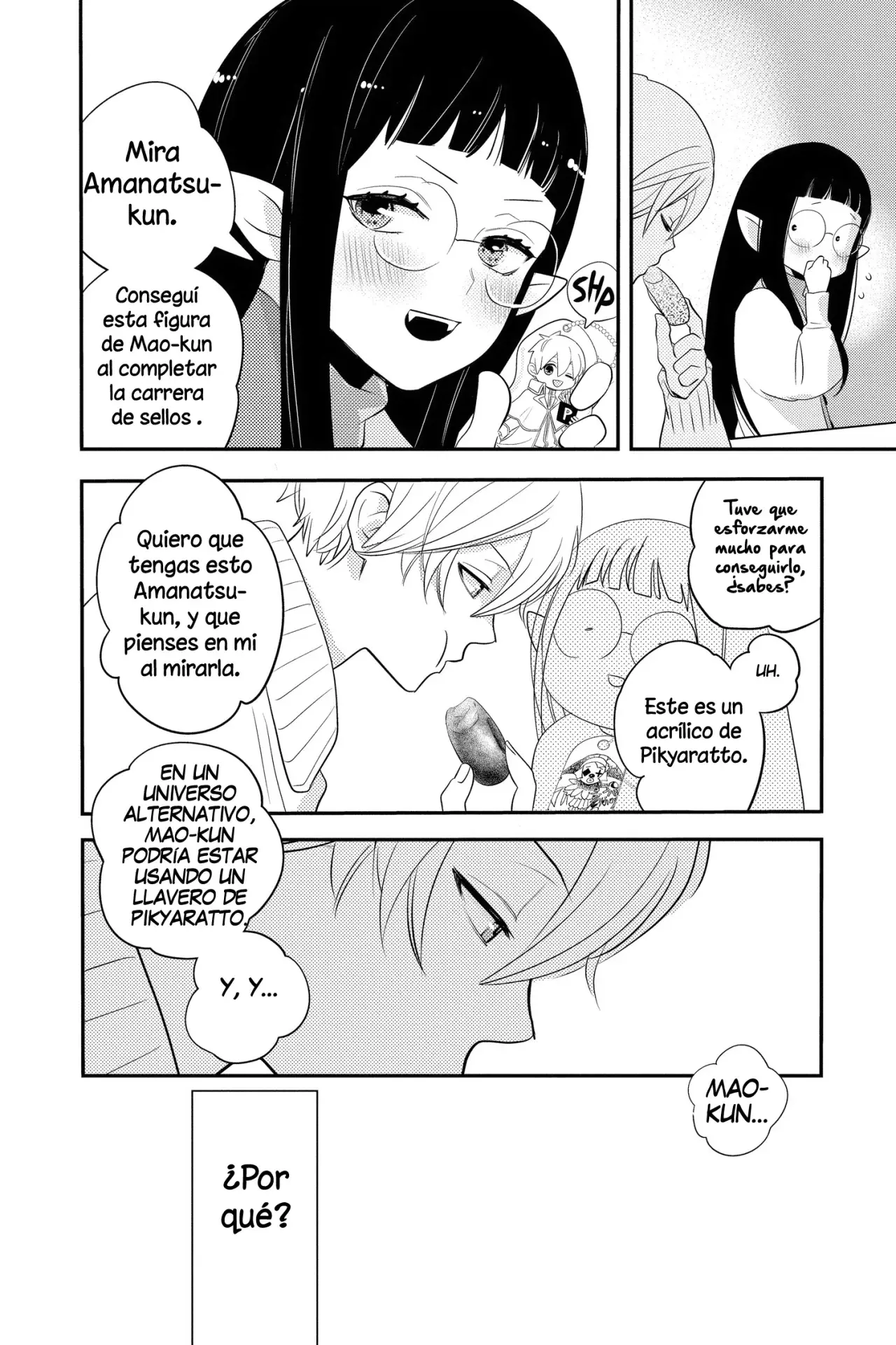 Oshi ni Amagami Capítulo 21 - Página 9 en español