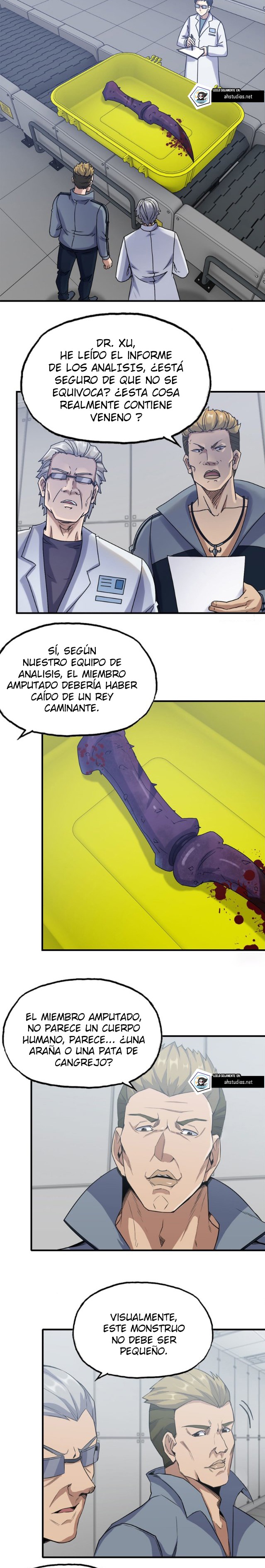 I Am Carrying Gold From The Post-Apocalyptic World Capítulo 172 - Página 3 en español