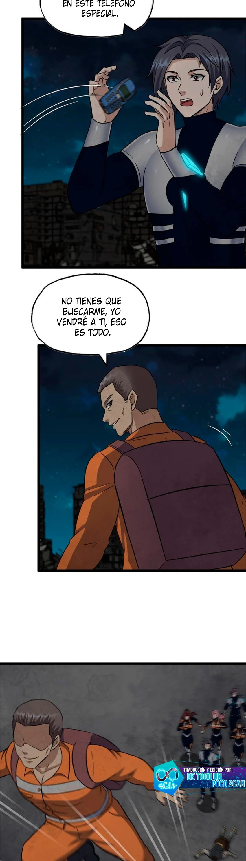 I Am Carrying Gold From The Post-Apocalyptic World Capítulo 496 - Página 3 en español